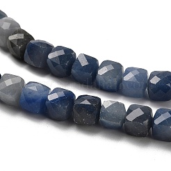 Natural Blue Aventurine(Dyed & Heated) Beads Strands&nbsp;G-H078-C22-01