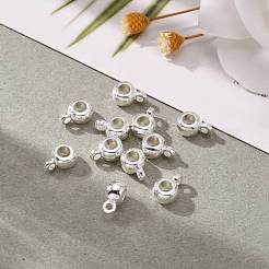 Tibetan Style Tube Bails&nbsp;WAB017H-S-RS