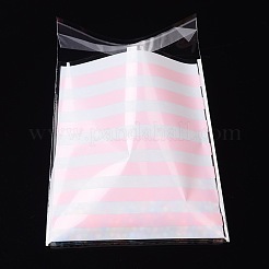 レクタングルクリスマスモチーフセロハンのOPP袋  漫画の模様  パールピンク  14x9.9cm  一方的な厚さ：0.035mm  インナー対策：11x9.9のCM  約95~100個/袋&nbsp;OPC-L001-37