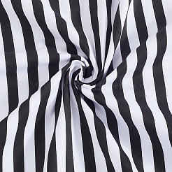 Cotton Fabric with Strip Pattern&nbsp;DIY-PH0037-96F