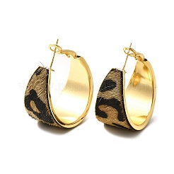 Brass Hoop Earrings&nbsp;EJEW-B120-03G