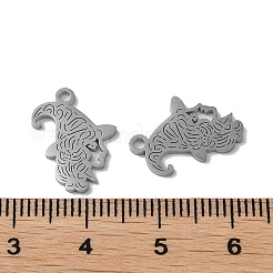 Non-Tarnish 304 Stainless Steel Pendants&nbsp;STAS-F300-14P