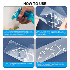 5 Sheets 5 Styles PVC Waterproof Stickers&nbsp;DIY-GF0006-27