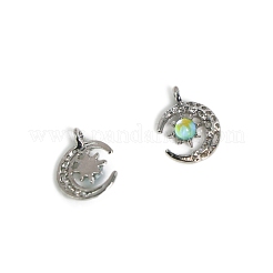 Alloy Moon Charm Pendant Crescent Moon Charms with sun Half Moon pendant for Jewelry Necklace Earring Making Crafts&nbsp;FIND-SZC0010-442
