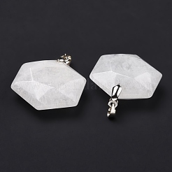 Natural Quartz Crystal Pendants&nbsp;G-C241-02F