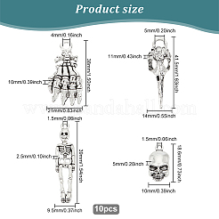 4 Style Tibetan Style Alloy Pendants&nbsp;FIND-FG0001-92