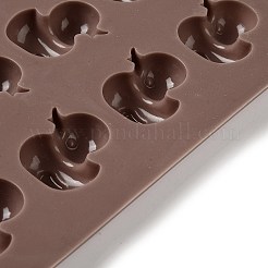 Square with Duck DIY Food Grade Silicone Mold&nbsp;DIY-K075-29