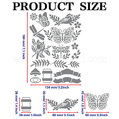 BBQ Daily Theme Stainless Steel Metal Stencils&nbsp;DIY-WH0289-054