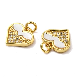 925 Sterling Silver Micro Pave Cubic Zirconia Charms&nbsp;STER-I010-09G