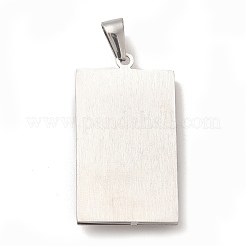 Non-Tarnish 304 Stainless Steel Religion Pendants&nbsp;STAS-E184-23P