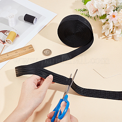 10 Yards Polyester Antislip Grosgrain Ribbon&nbsp;OCOR-BC0007-62A