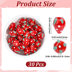 30Pcs Lampwork Beads&nbsp;LAMP-PA0001-53