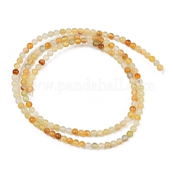 Natural Xiuyan Jade Beads Strands&nbsp;GG-CBA0389-A01-3mm