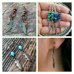 DIY Dangle Earring Making Kit&nbsp;DIY-SW0001-17