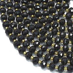 Natural Obsidian Beads Strands&nbsp;G-K389-E57-01