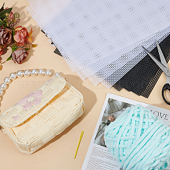 8Pcs 2 Styles Plastic Canvas Sheets for Embroidery&nbsp;DIY-PH0031-37