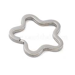 304 Stainless Steel Split Key Rings&nbsp;STAS-D144-01B-P