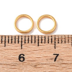 Brass Linking Rings&nbsp;KK-C157-06B-G