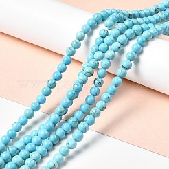 Dyed & Heated Natural Magnesite Beads Strands&nbsp;G-G924-01B-03