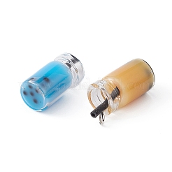 12Pcs 2 Styles Glass Bottle Pendants&nbsp;CRES-YW0001-15