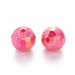 Opaque Acrylic Beads&nbsp;X-TACR-S154-10F
