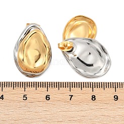 304 Stainless Steel Stud Earrings&nbsp;EJEW-U045-04C-GP