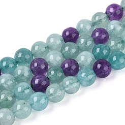 Natural Quartz Beads Strands&nbsp;G-T144-6mm-10C