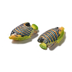 海洋生物樹脂製装飾品  ホームオフィスのデスクトップ装飾用  魚  22x35x7.5mm&nbsp;RESI-A033-02A