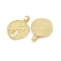 Brass Pendants&nbsp;KK-H093-06G