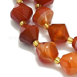 Natural Banded Agate Beads Strand&nbsp;G-I376-C05-01