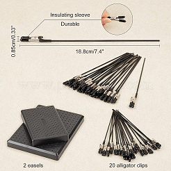 SUPERFINDING Plastic Painting Stand Base&nbsp;DIY-FH0002-42