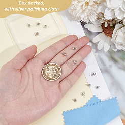 12Pcs 925 Sterling Silver Tube Bails&nbsp;STER-BC0003-18P
