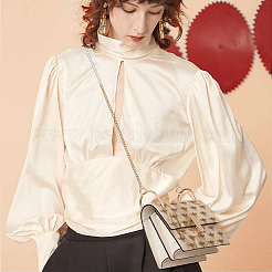 2Pcs 2 Colors Resin Imitation Pearl Crossbody Purse Straps&nbsp;FIND-WR0009-53