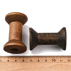30種類のスタイルの木製ボビン3個  DIYミシン  ミックスカラー  47.5~48x30mm  10個/スタイル&nbsp;TOOL-ME0001-02