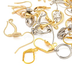 Brass Earring Hooks&nbsp;KK-XCP0001-80