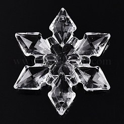 Transparent Acrylic Connector Charms&nbsp;TACR-T028-04B