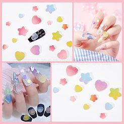 120Pcs 6 Style PVC Cabochons&nbsp;KY-OC0001-09