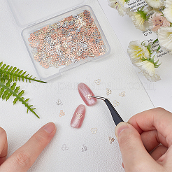 640Pcs 4 Style Brass Cabochons&nbsp;MRMJ-OC0003-26