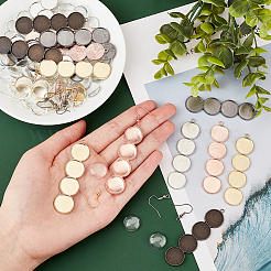 DIY Blank Dome Earring Making Kit&nbsp;DIY-PH0017-28