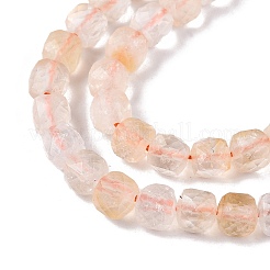 Heated Natural Citrine Beads Strands&nbsp;G-N342-135