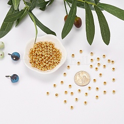 Iron Round Spacer Beads&nbsp;X-E146Y-G