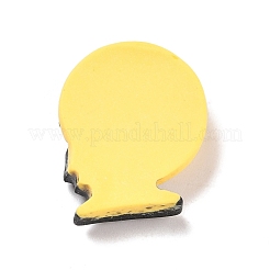 Moon with Castle Opaque Resin Cabochons&nbsp;RESI-F031-06
