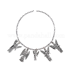 100pcs 10 Styles Tibetan Style Alloy Pendants&nbsp;TIBEP-CJ0001-42