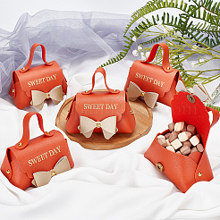Foldable Imitation Leather Wedding Candy Magnetic Bags&nbsp;CON-WH0084-48G-03