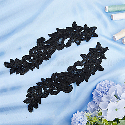 Flower Polyester Computerized Embroidery Sew on Ornament Accessories&nbsp;DIY-WH0308-462A