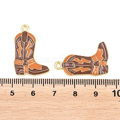 West Cowboy Theme Alloy Enamel Pendants&nbsp;LS-ENAM-L056-01D-04