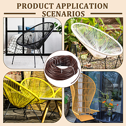 50M Plastic Wicker Strips&nbsp;FIND-WH0199-434B
