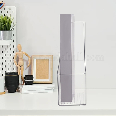 4Pcs Transparent Acrylic File Folder Holders&nbsp;AJEW-GA0009-48-1