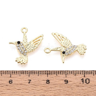Alloy & Crystal Rhinestone Pendants&nbsp;PALLOY-T095-09KCG-1