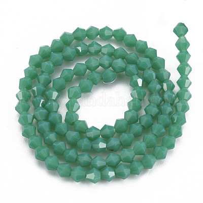 Opaque Solid Color Glass Beads Strands&nbsp;GLAA-Q080-4mm-B06-1